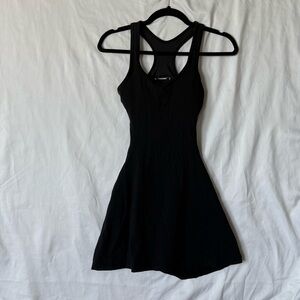 Aritzia TNA Black tennis mini dress